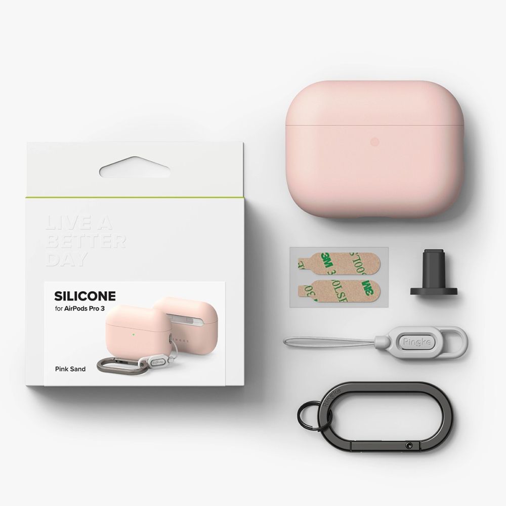 Ringke Silicone Case for AirPods Pro 3 - Pinkeng