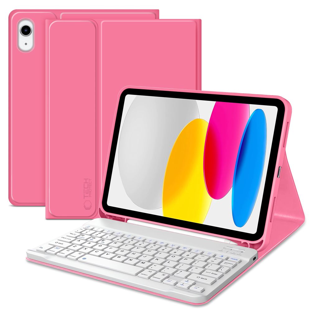 Tech-Protect SC Pen Case for iPad 10.9” 10 / 2022 / 11” 11 / 2025 - Pinkeng