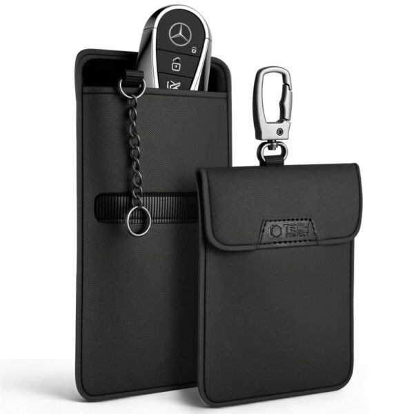 Tech-Protect KLR400 Anti-Theft Car Key Case - Blackeng