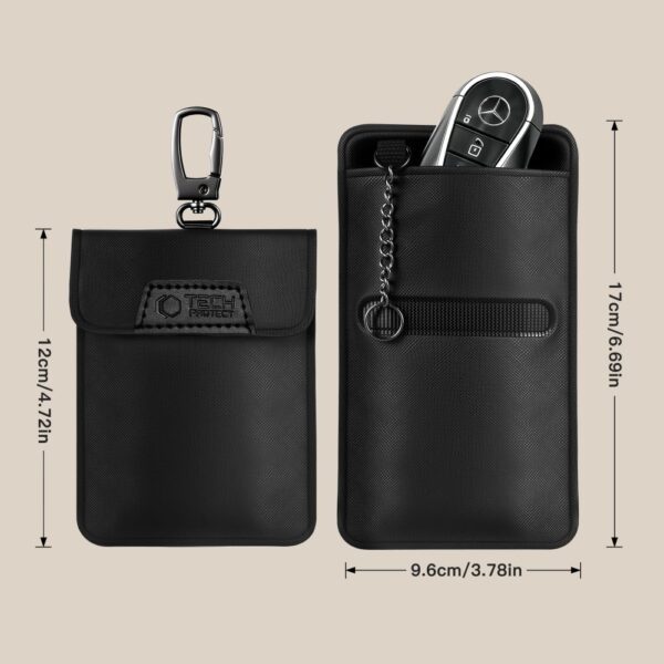 Tech-Protect KLR400 Anti-Theft Car Key Case - Blackeng