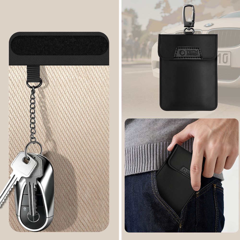 Tech-Protect KLR400 Anti-Theft Car Key Case - Blackeng