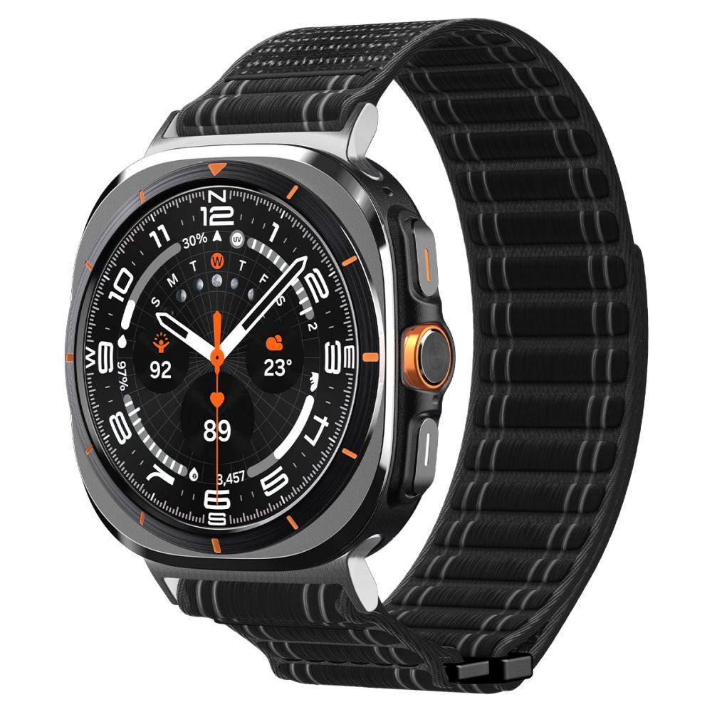 CREATOR: gd-jpeg v1.0 (using IJG JPEG v62), quality = 80 Spigen WBF0 Strap for Samsung Galaxy Watch Ultra 47mm - Blackeng