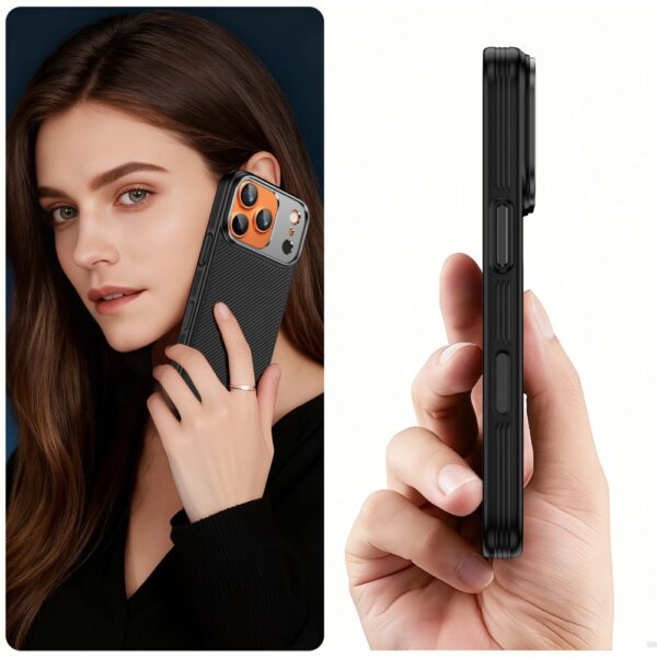 Tech-Protect Kevlar Aramid MagSafe case for iPhone 17 Pro - blackeng