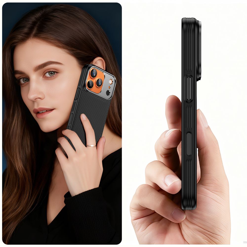 Tech-Protect Kevlar Aramid MagSafe case for iPhone 17 Pro - blackeng