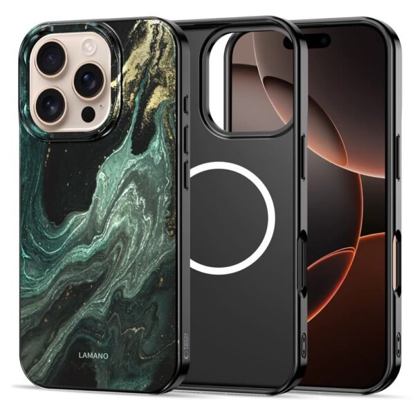 Tech-Protect Lamano MagSafe case for iPhone 16 Pro Max - multicoloredeng