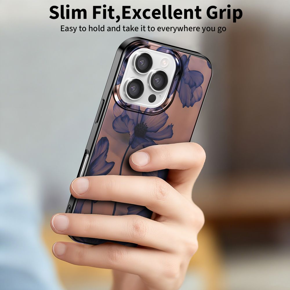 Tech-Protect Lamano MagSafe case for iPhone 16 Pro - brown-purpleeng