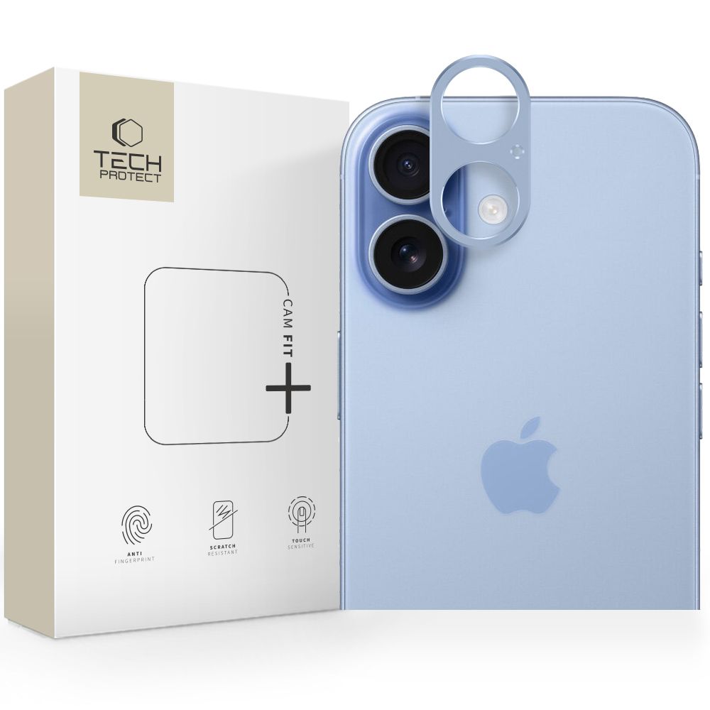 Tech-Protect Camalloy Fit+ Camera Glass for iPhone 17 - Blueeng