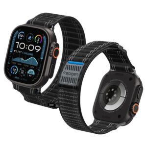 Spigen WBF0 Strap for Apple Watch 44 / 45 / 46 / 49 mm - Blackeng