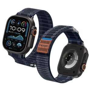 Spigen WBF0 Strap for Apple Watch 44 / 45 / 46 / 49 mm - Navy Blueeng