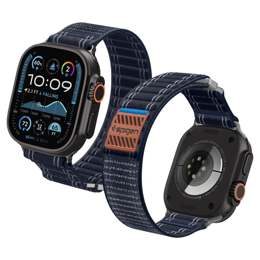 Spigen WBF0 Strap for Apple Watch 44 / 45 / 46 / 49 mm - Navy Blueeng
