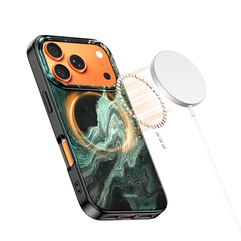 CREATOR: gd-jpeg v1.0 (using IJG JPEG v62), quality = 80 Tech-Protect Lamano MagSafe case for iPhone 17 Pro Max - multicoloredeng