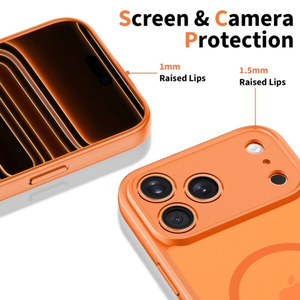 Tech-Protect BasicMag MagSafe Case for iPhone 17 Pro - Orangeeng