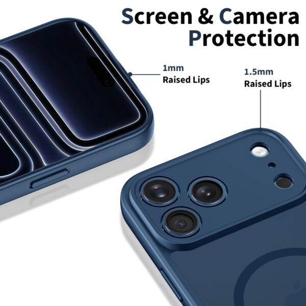 Tech-Protect BasicMag MagSafe Case for iPhone 17 Pro Max - Navy Blueeng