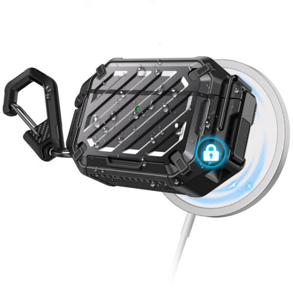 Supcase Unicorn Beetle Pro MagSafe IP68 Case for AirPods Pro 3 - Blackeng