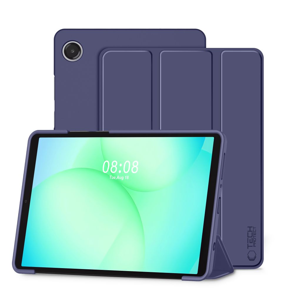 CREATOR: gd-jpeg v1.0 (using IJG JPEG v62), quality = 80 TechProtect SmartCase case for Samsung Galaxy Tab A9 / A11 8.7 X110 / X115 / X133 / X135 - navy blueeng
