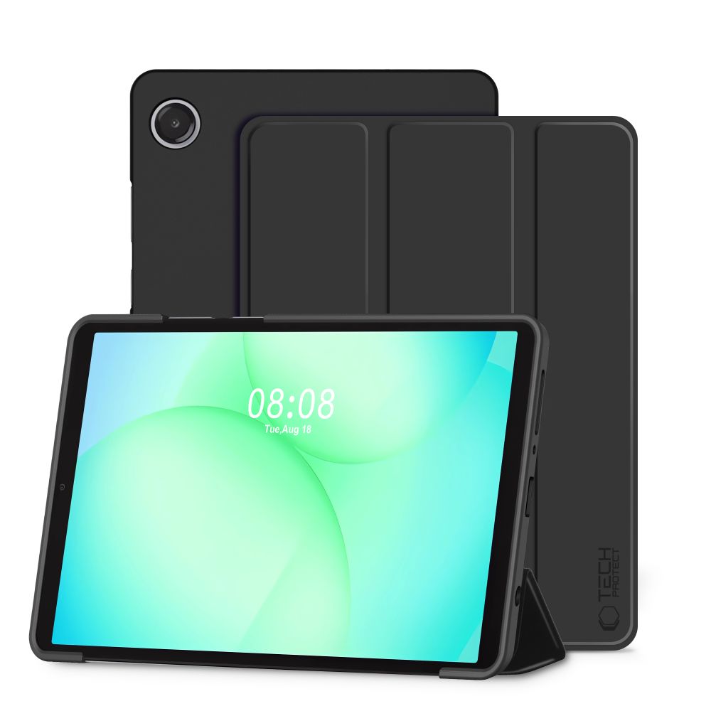 CREATOR: gd-jpeg v1.0 (using IJG JPEG v62), quality = 80 TechProtect SmartCase Case for Samsung Galaxy Tab A9 / A11 8.7 X110 / X115 / X133 / X135 - Blackeng