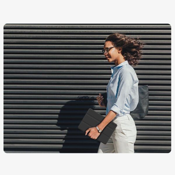 CREATOR: gd-jpeg v1.0 (using IJG JPEG v62), quality = 80 TechProtect SmartCase Case for Samsung Galaxy Tab A9 / A11 8.7 X110 / X115 / X133 / X135 - Blackeng