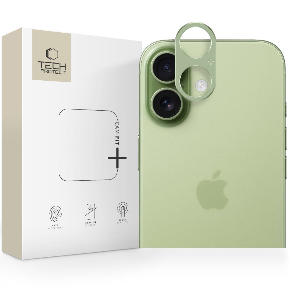 Tech-Protect Camalloy Fit+ Camera Glass for iPhone 17 - Greeneng