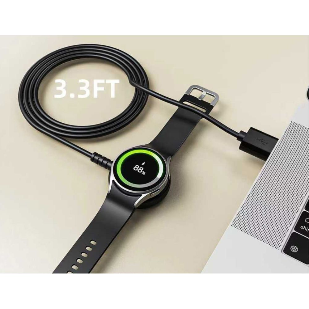 Tech-Protect MC03 UltraBoost Wireless Charger for Samsung Galaxy Watch - Blackeng