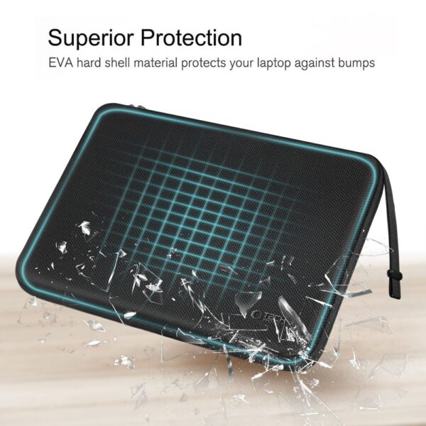 Tech-Protect Hardpouch Case for 15-16 Laptop - Blackeng