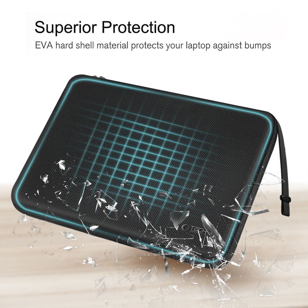 Tech-Protect Hardpouch Case for 15-16 Laptop - Blackeng