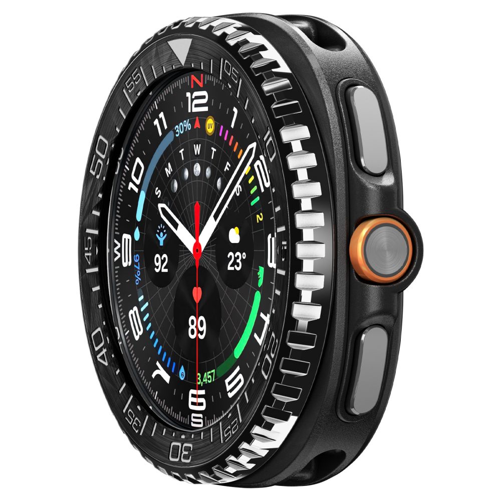 CREATOR: gd-jpeg v1.0 (using IJG JPEG v62), quality = 80 Spigen Bezel Tune Pro Diverna Samsung Galaxy Watch 8 Classic 46mm Cover - Blackeng