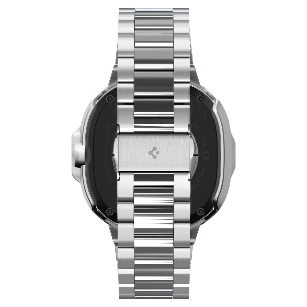 Spigen Bezel Tune Pro Pilot Cover for Samsung Galaxy Watch 8 Classic 46mm - Silvereng