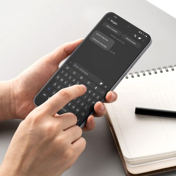 Ringke Easy Slide Glass 2-pack for Samsung Galaxy S25eng