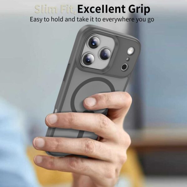 Tech-Protect MagMat MagSafe Case for iPhone 17 Pro - Grayeng