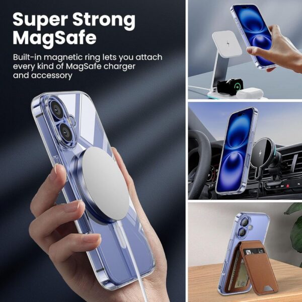TP Flex MagSafe Case for iPhone 16 - Transparenteng