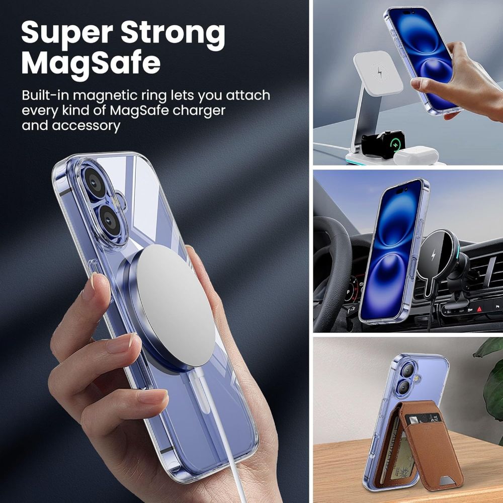 TP Flex MagSafe Case for iPhone 16 - Transparenteng