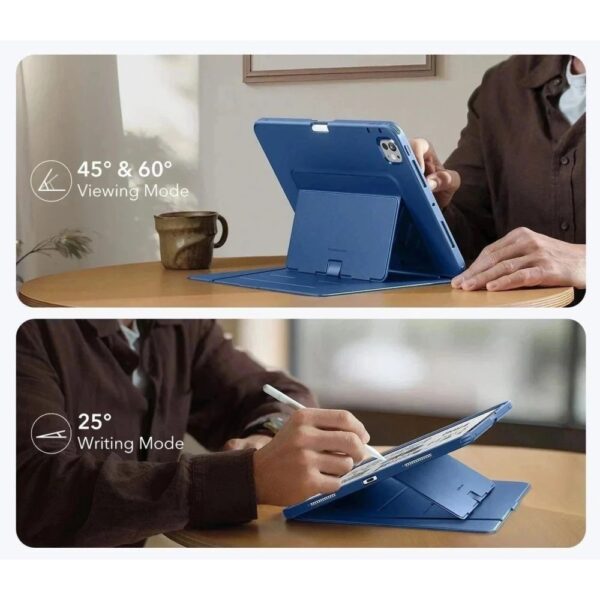 ESR Flip Hybrid Case for iPad Pro 11” 5 / 6 / 2024-2025 - Navy Blueeng