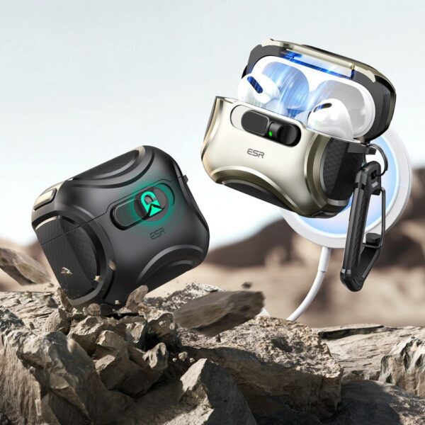 CREATOR: gd-jpeg v1.0 (using IJG JPEG v62), quality = 80 ESR Cyber FlickLock MagSafe Case for AirPods Pro 3 - Blackeng