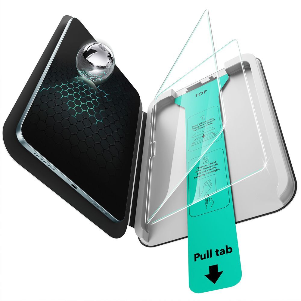 CREATOR: gd-jpeg v1.0 (using IJG JPEG v62), quality = 80 ESR UltraFit Tempered Glass 2-pack for iPad Pro 11” 5 / 6 / 2024-2025eng