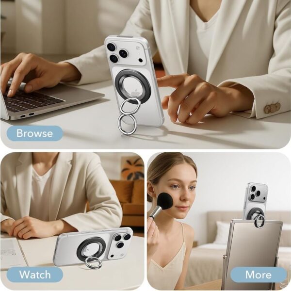 ESR Magnetic HaloLock MagSafe Phone Holder - Blackeng