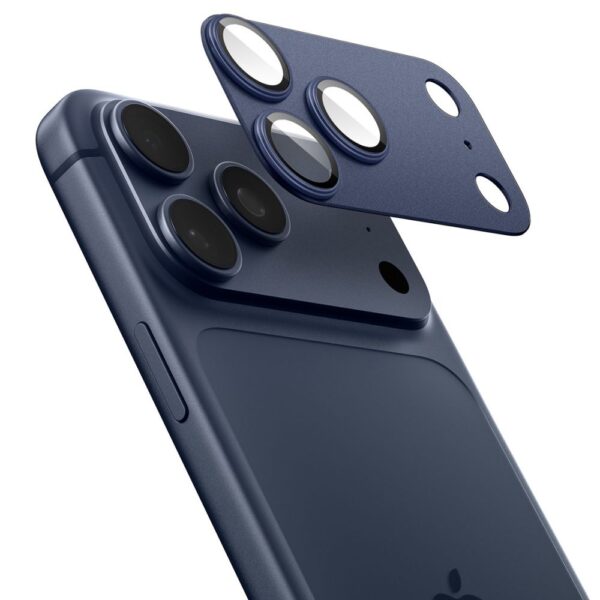 Spigen Optik Pro XL Camera Lens Glass for iPhone 17 Pro - Navy Blueeng