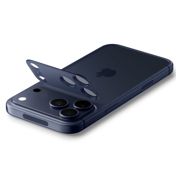 Spigen Optik Pro XL Camera Lens Glass for iPhone 17 Pro - Navy Blueeng