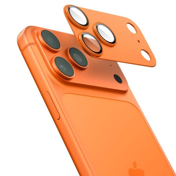 CREATOR: gd-jpeg v1.0 (using IJG JPEG v62), quality = 80 Spigen Optik Pro XL Camera Lens Glass for iPhone 17 Pro Max - Orangeeng