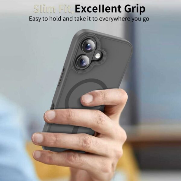 Tech-Protect MagMat MagSafe Case for iPhone 17 - Grayeng