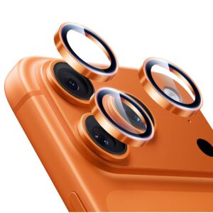 ESR Armorite Camera Lens Glass for iPhone 17 Pro / Max / 15 Pro / Max / 16 Pro / Max / 17 Pro / Max - Orangeeng