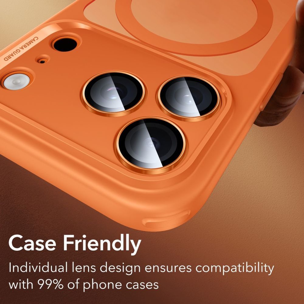 CREATOR: gd-jpeg v1.0 (using IJG JPEG v62), quality = 80 ESR Armorite Camera Lens Glass for iPhone 17 Pro / Max / 15 Pro / Max / 16 Pro / Max / 17 Pro / Max - Orangeeng