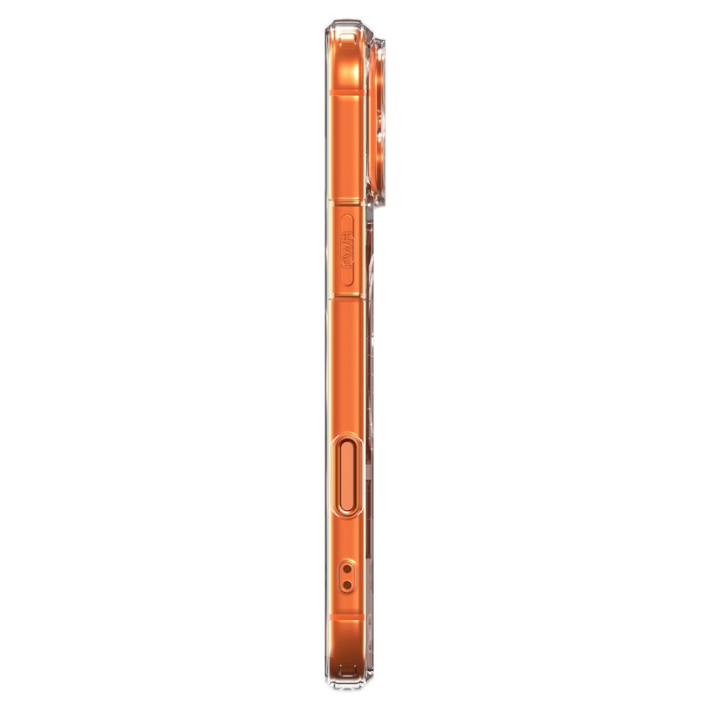 Spigen Thin Fit MagSafe Case for iPhone 17 Pro Max - Clear Orangeeng