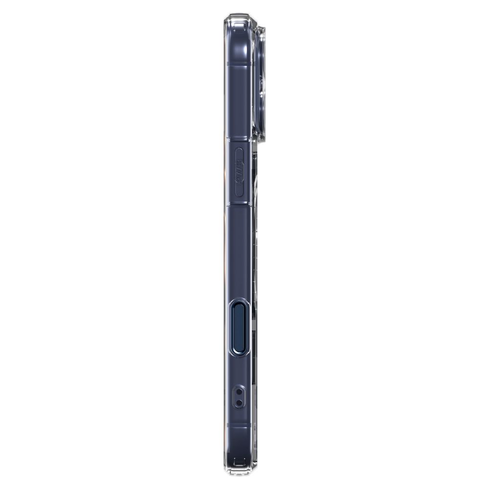 Spigen Thin Fit MagSafe Case for iPhone 17 Pro Max - Clear Navy Blueeng