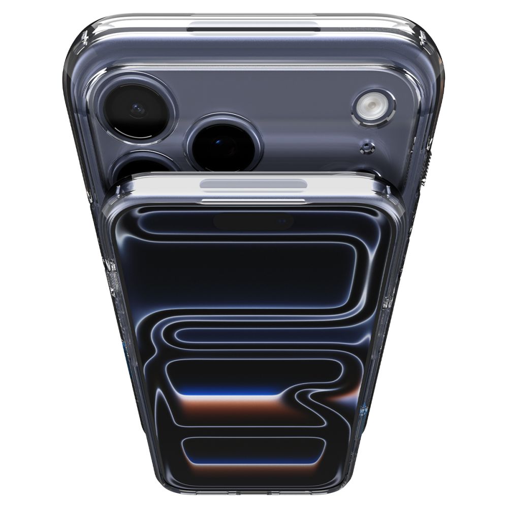 Spigen Thin Fit MagSafe Case for iPhone 17 Pro Max - Clear Navy Blueeng