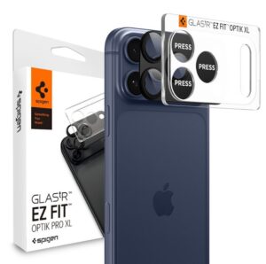 Spigen Optik Pro XL Camera Lens Glass for iPhone 17 Pro Max - Blackeng