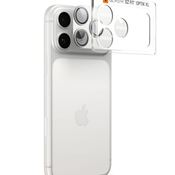 Spigen Optik Pro XL Camera Lens Glass for iPhone 17 Pro Max - Silvereng