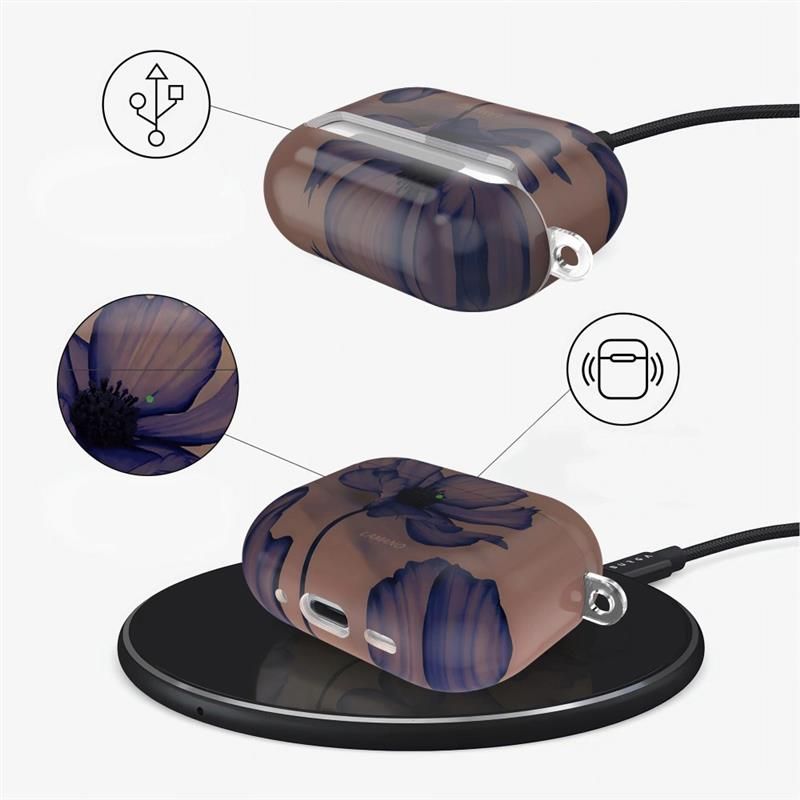 Tech-Protect Lamano case for AirPods 3 Pro - brown and purpleeng