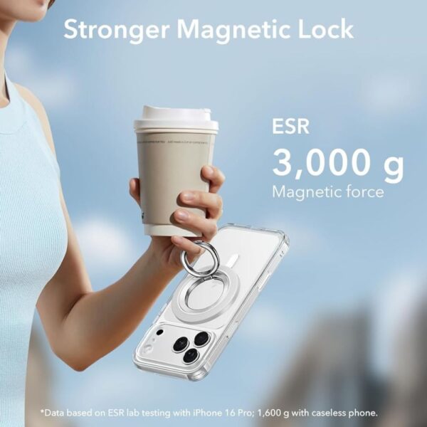 ESR Magnetic HaloLock MagSafe Phone Holder - Whiteeng