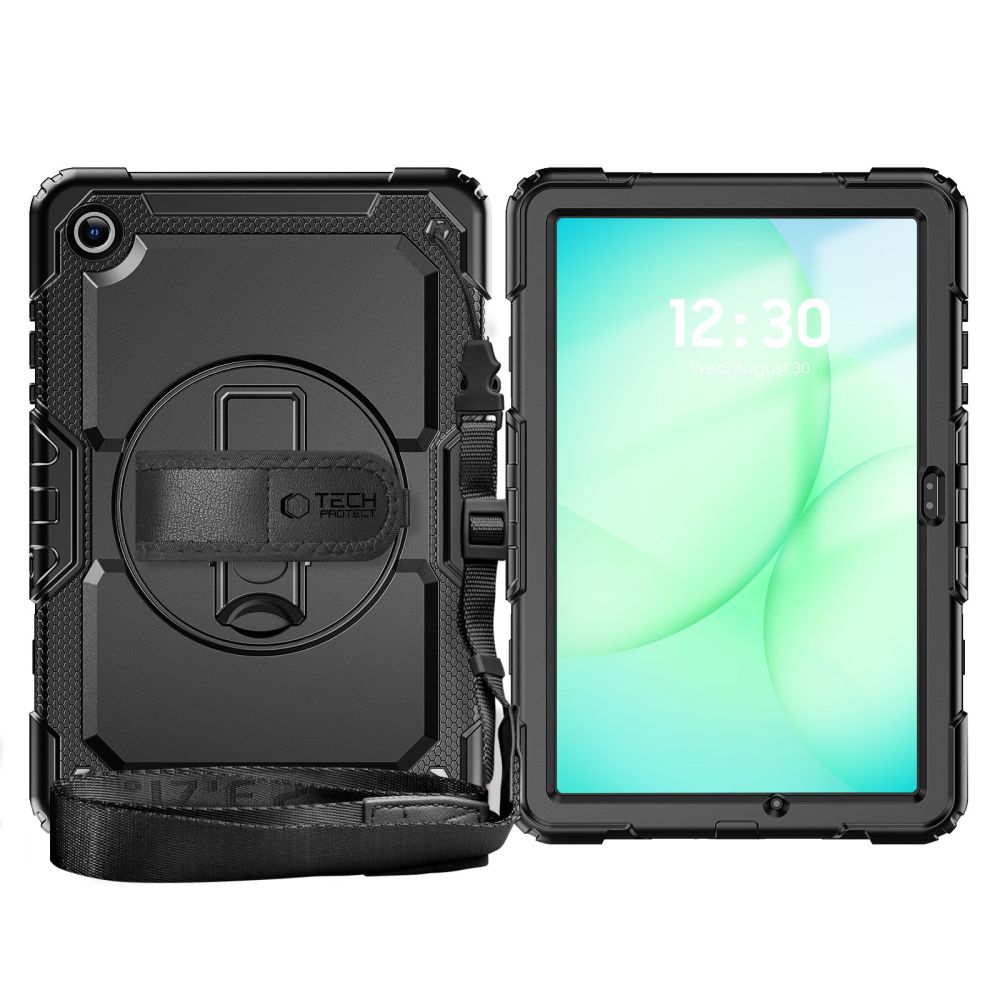 CREATOR: gd-jpeg v1.0 (using IJG JPEG v62), quality = 80 Tech-Protect Solid Case for Samsung Galaxy Tab A9+ / A11+ Plus 11.0 X210 / X215 / X216 / X230 / X235 / X236 - Blackeng