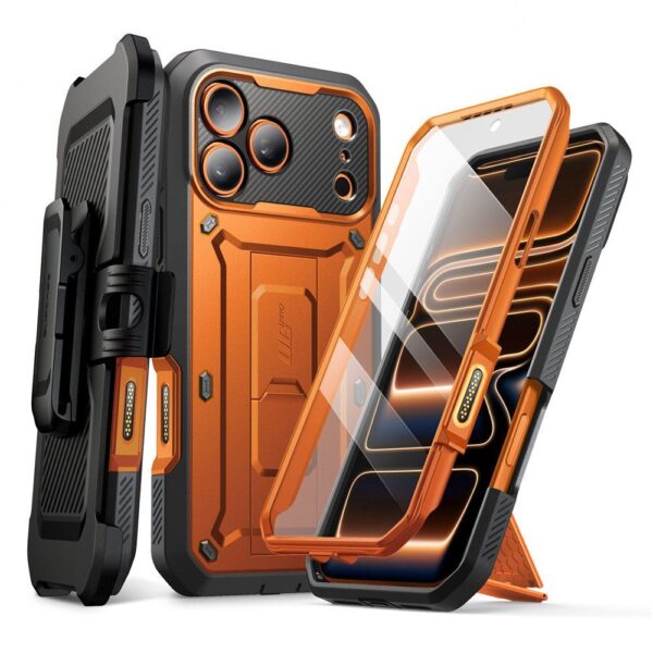 Supcase Unicorn Beetle Pro Case for iPhone 17 Pro - Orangeeng